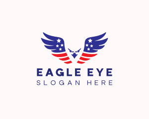 American Eagle Wings logo design