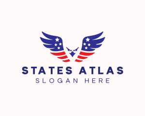 American Eagle Wings logo design