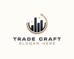 Trading - Graph Trading Financing logo design