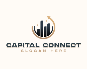 Graph Trading Financing logo design