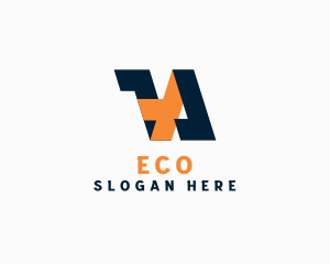 Corporate - Industrial Company Letter VA logo design