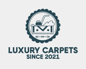 Carpet - Carpet Cleaning Badge logo design