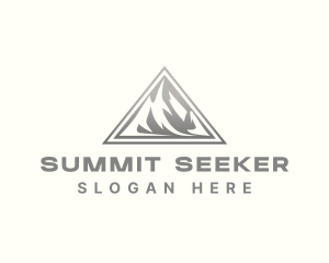 Summit Mountain Triangle logo design