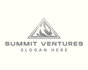 Summit Mountain Triangle logo design