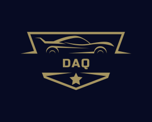 Driver - Race Car Garage ] logo design