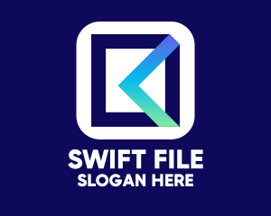 File - File Manager Mobile App logo design