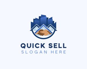 Sell - Handshake Deal Realty logo design