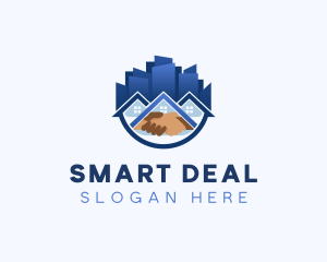 Handshake Deal Realty logo design