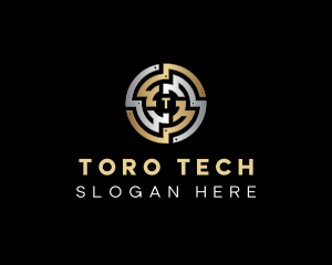 Digital Crypto Token logo design