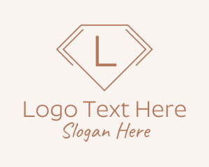 Letter - Luxury Diamond Letter logo design