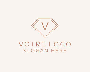 Diamond Jewelry Accessory logo design