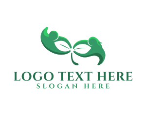 Nature - Nature People Leaf logo design