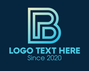 Design Studio - Interior Design B & D Monogram logo design