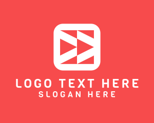 Youtube - Media Player App logo design