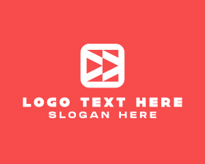 Youtube Vlogger - Media Player App logo design