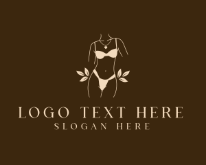 Lingerie - Sexy Bikini Woman Body logo design