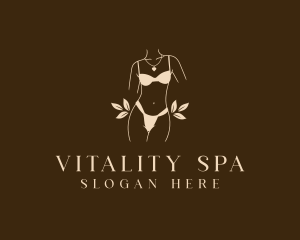 Sexy Bikini Woman Body  Logo