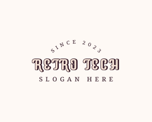 Retro Store Business logo design