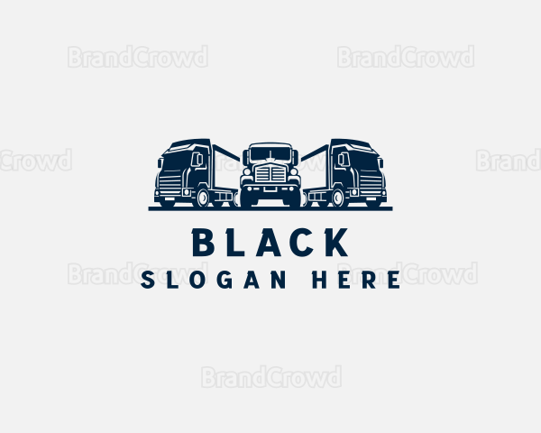 Trucking Freight Cargo Mover Logo