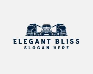 Trucking Freight Cargo Mover Logo