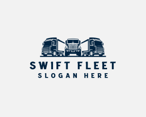 Trucking Freight Cargo Mover logo design