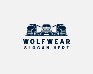 Shipping - Trucking Freight Cargo Mover logo design