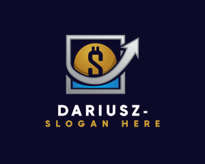 Deposit - Money Dollar Coin logo design