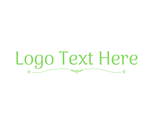 Fresh - Organic Natural Decorative logo design