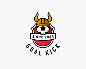 Soccer - Viking Soccer Shield logo design