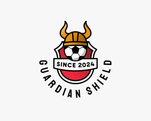 Shield - Viking Soccer Shield logo design