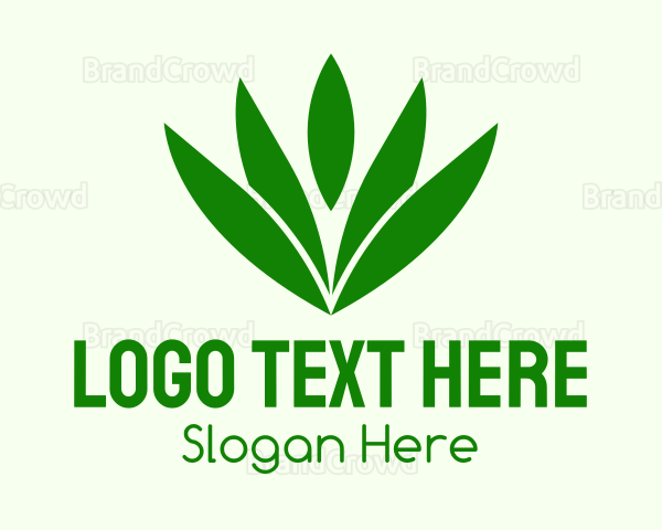 Garden Eco Leaf Logo