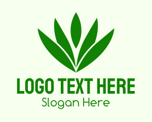 Lawn Care - Garden Eco Leaf logo design