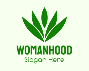 Garden Eco Leaf Logo