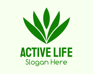 Organic Product - Garden Eco Leaf logo design