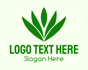 Garden Eco Leaf Logo