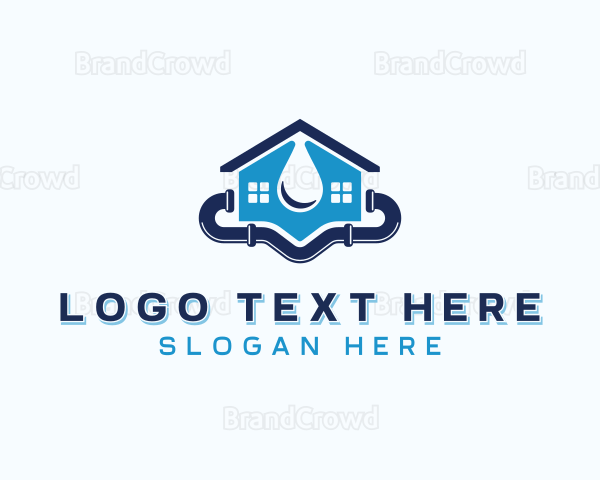 House Plumber Handyman Logo