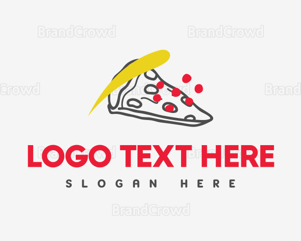 Modern Pizzeria Restaurant Logo