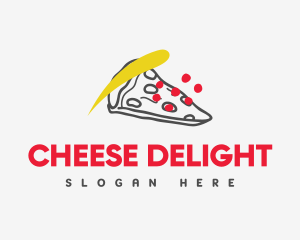 Modern Pizzeria Restaurant logo design