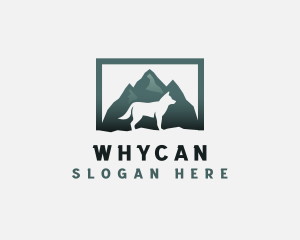Mountain Dog Wolf Logo