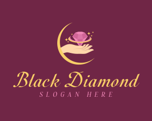 Luxury Cosmic Diamond logo design