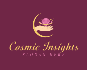 Luxury Cosmic Diamond logo design