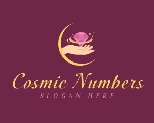 Luxury Cosmic Diamond logo design