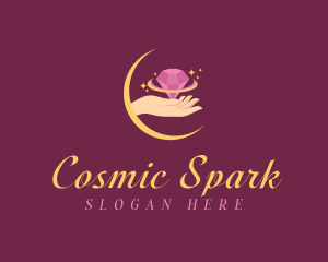 Luxury Cosmic Diamond logo design