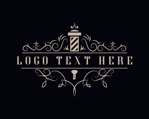 Barber - Barber Grooming Barbershop logo design