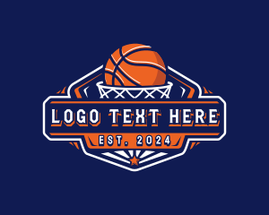 Basketball Sport Tournament Logo