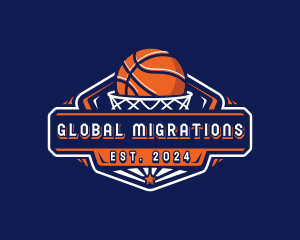 Basketball Sport Tournament logo design