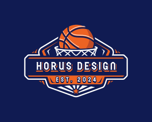 Basketball Sport Tournament logo design