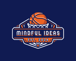 Basketball Sport Tournament logo design