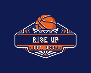 Basketball Sport Tournament logo design