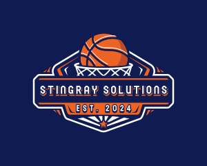 Basketball Sport Tournament logo design